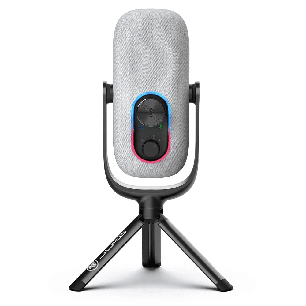 JLab JBuds Talk Gaming & Streaming Microphone White