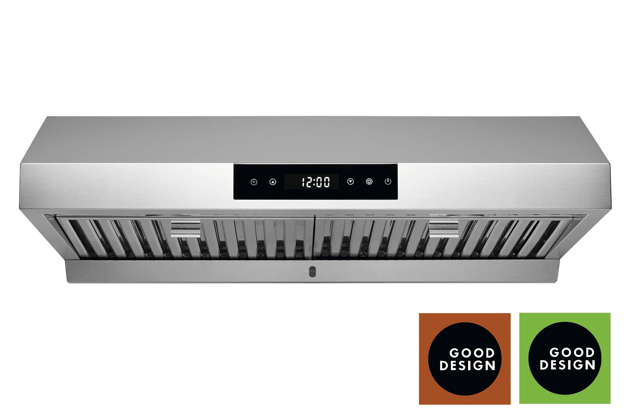 Hauslane Cabinet 30 Inch Under Cabinet Versa Vent Range Hood with Stainless Steel Filters in Stainless Steel