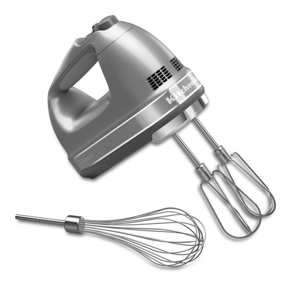 KitchenAid 7-Speed Hand Mixer - Contour Silver