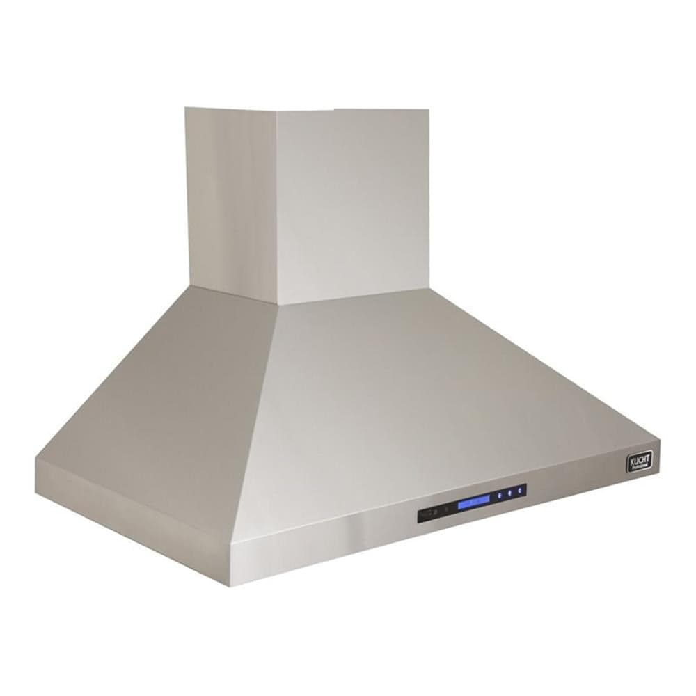 Kucht Professional 48" Stainless Steel Wall Mounted Range Hood in Silver