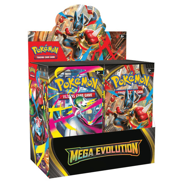 Pokémon TCG: Mega Evolution 1: Enhanced Booster Display