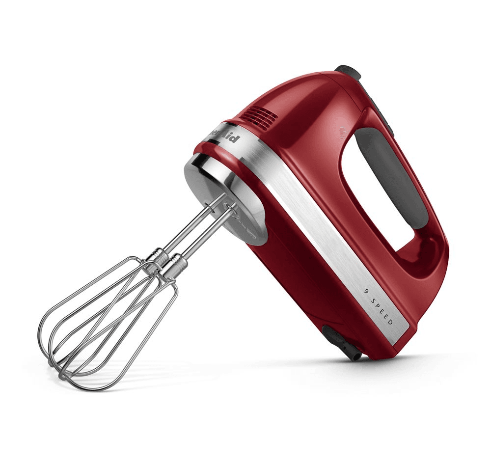 KitchenAid 9-Speed Hand Mixer - Empire Red
