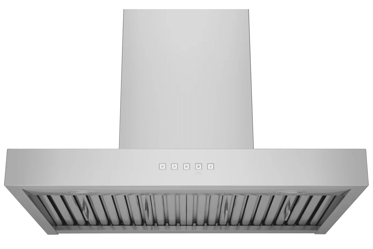 Hauslane Mount 30 Inch T-Shaped Design Wall Mount Convertible Range Hood with Pro-Style Design in Stainless Steel