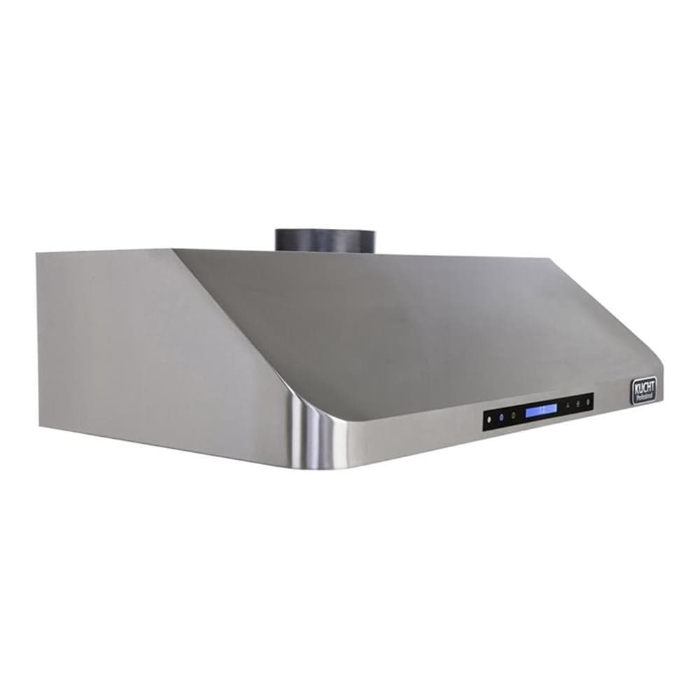 Kucht Professional 36" Stainless Steel Under Cabinet Range Hood in Silver