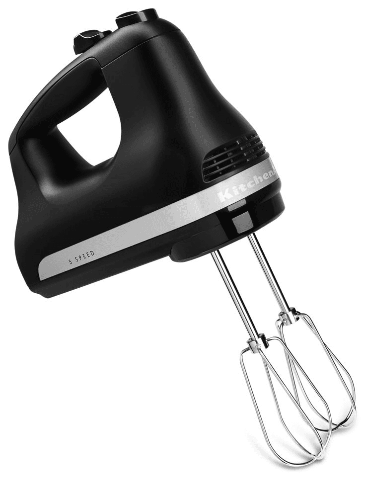 KitchenAid 5-Speed Ultra Power™ Hand Mixer - Black Matte