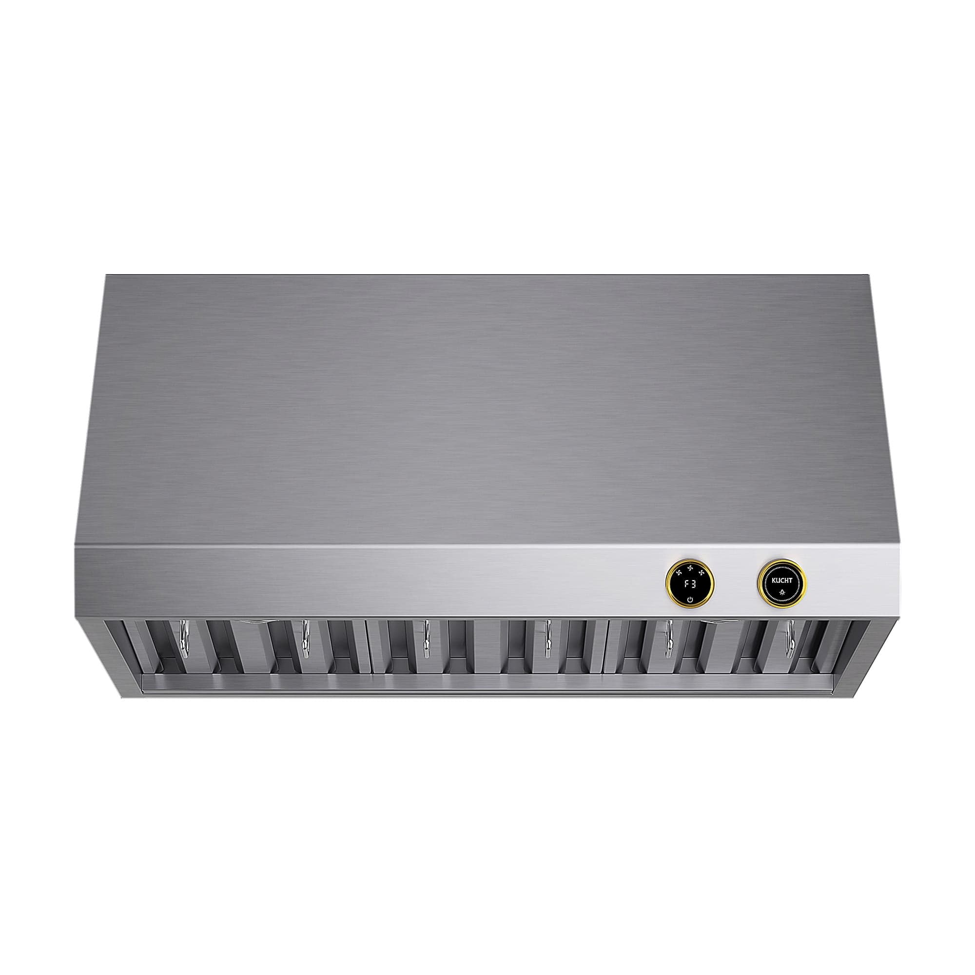 36 in. 900 CFM Under Cabinet Range Hood in Stainless Steel with Gold