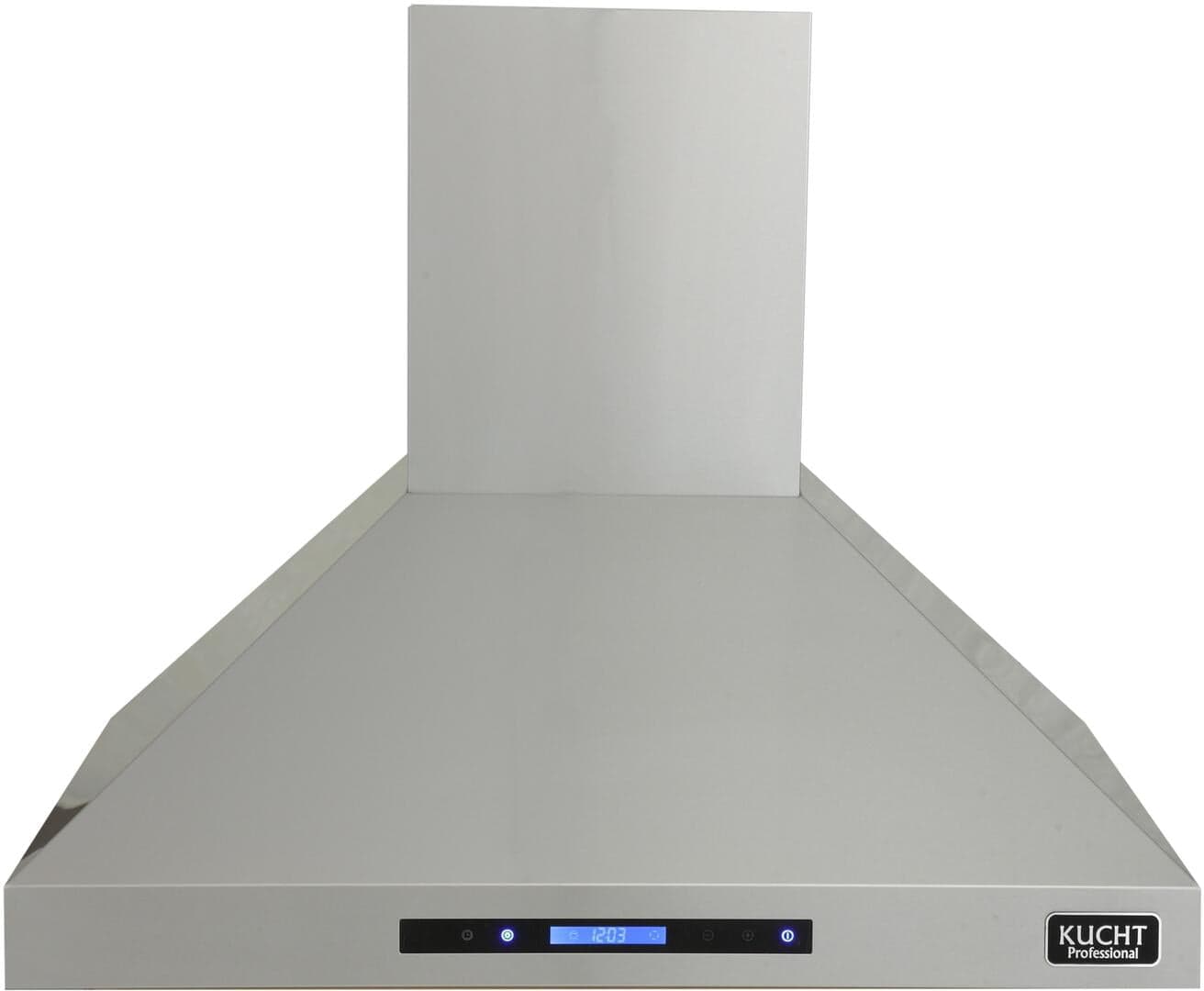 Kucht Professional 30" Modern Stainless Steel Wall Mounted Range Hood in Silver
