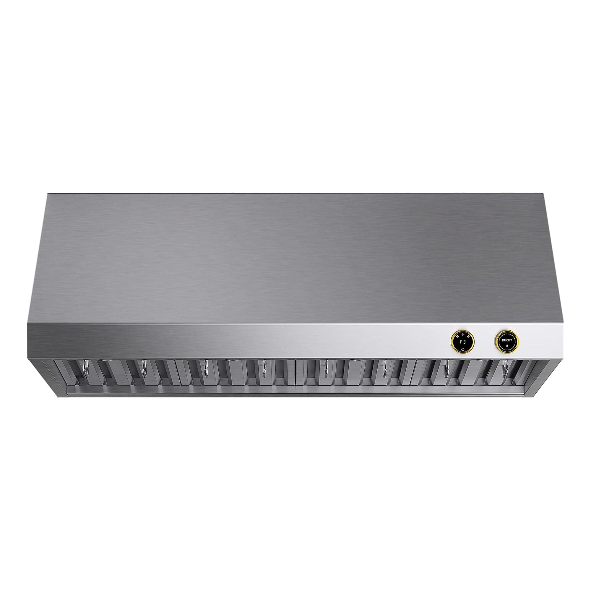 48 in. 900 CFM Under Cabinet Range Hood in Stainless Steel with Gold