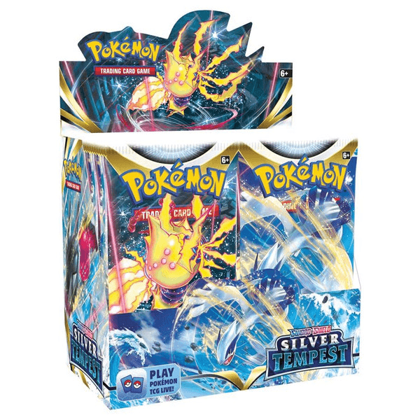 Pokemon TCG: Sword & Shield 12: Silver Tempest Booster Display