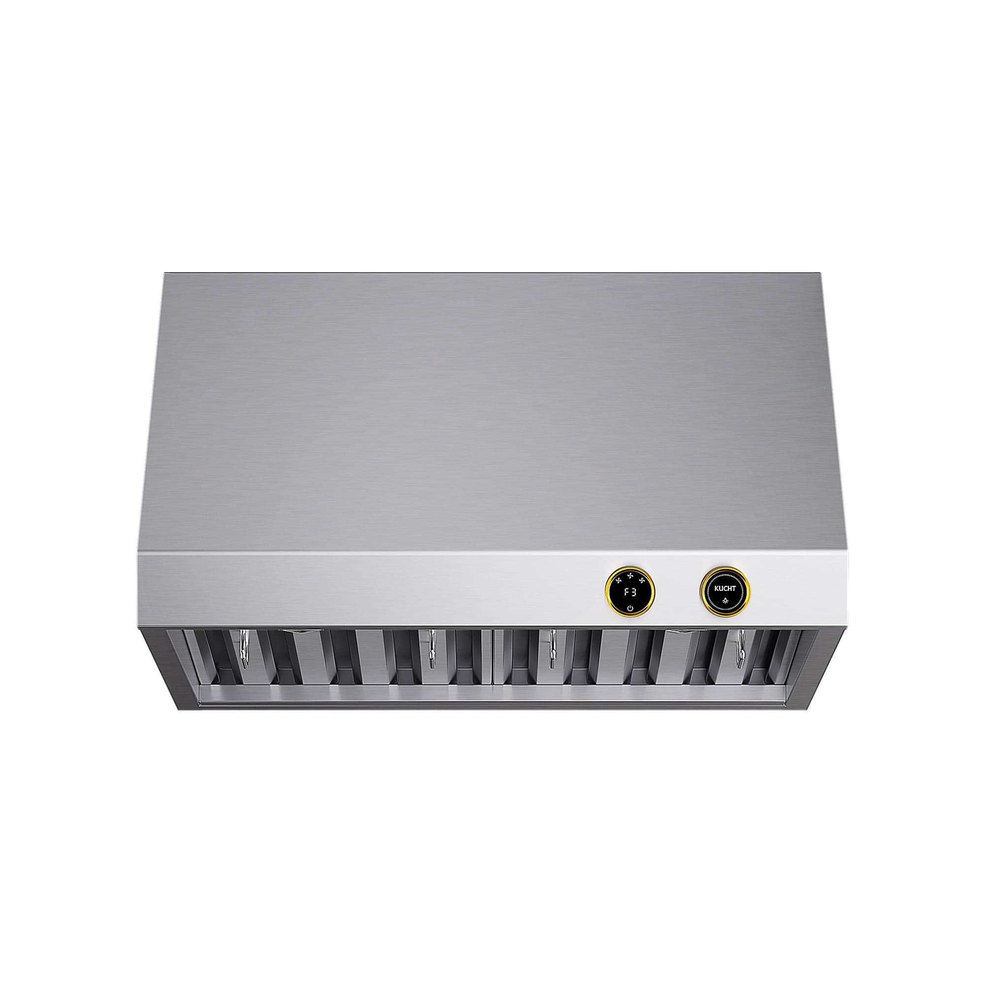 30 in. 900 CFM Under Cabinet Range Hood in Stainless Steel with Gold